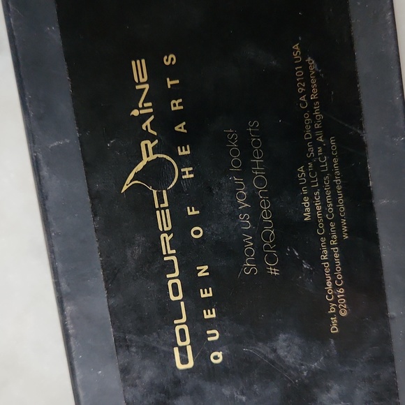 CLOSET CLOSING - Coloured Rain Queen of Hearts palette - Picture 5 of 5